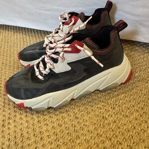 ASH Eclipse Colorblock Sport Sneakers In Black.size 38. Worn once